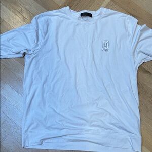 G/FORE White Crew Neck Sweatshirt TPC Sawgrass